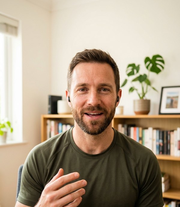 Il personal trainer durante la sessione